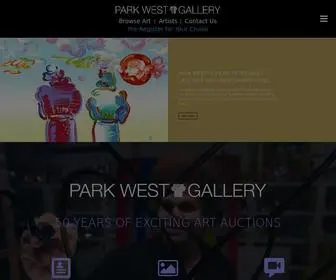 Parkwestgallery.com(Park West Gallery) Screenshot