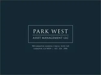 Parkwestllc.com(Park West Asset Management LLC) Screenshot