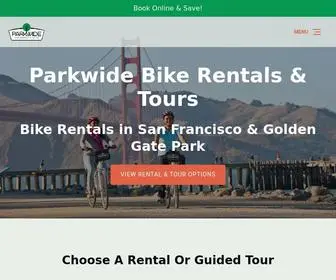 Parkwide.com(Parkwide Bike Rentals & Tours) Screenshot