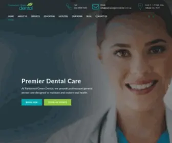 Parkwoodgreendental.com.au(Affordable Dentists Caroline Springs) Screenshot