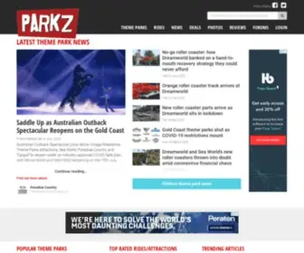 Parkz.com.au(Theme Parks) Screenshot