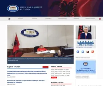 Parlament.al(Kuvendi i Shqipërisë) Screenshot