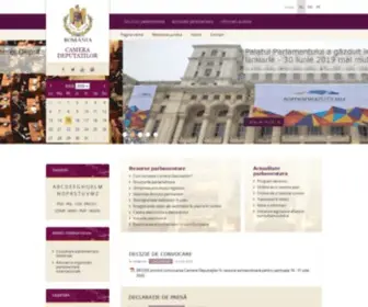 Parlament.ro(Parlamentul Romaniei) Screenshot