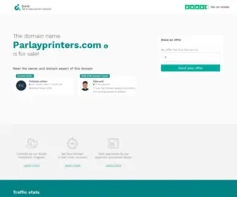 Parlayprinters.com(Parlayprinters) Screenshot