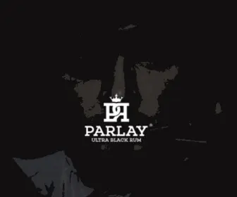 Parlayrum.co.uk(PARLAY ULTRA BLACK RUM) Screenshot