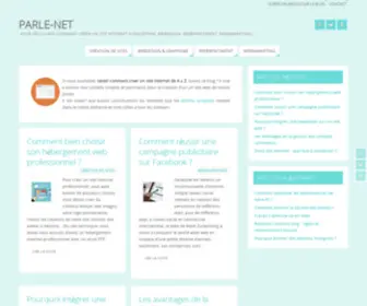 Parle-Net.com(Comment créer un site internet de a à z) Screenshot
