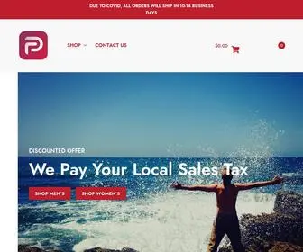 Parlerstore.com(The Official Parler Store) Screenshot