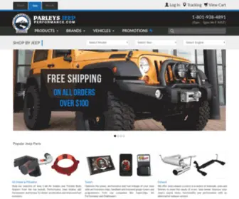 Parleysjeepperformance.com(Parleys Jeep Performance) Screenshot