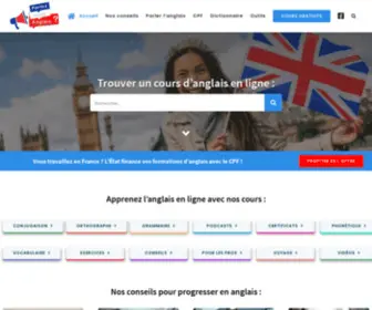 Parlezvousanglais.fr(Cours d'anglais en ligne) Screenshot