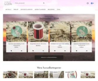 Parlgrossisten.se(Billiga pärlor) Screenshot