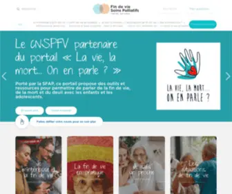 Parlons-Fin-DE-Vie.fr(L Fin de vie Soins palliatifs) Screenshot