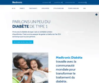 Parlonsdiabete.com(Toutes les informations sur le diabète de type 1) Screenshot