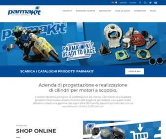 Parmakit.com(Progettazione e realizzazione cilindri motori a scoppio) Screenshot