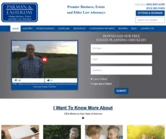 Parmanlaw.com(Kansas & Oklahoma Estate Planning) Screenshot