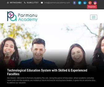 Parmanuacademy.com(Parmanu Academy) Screenshot
