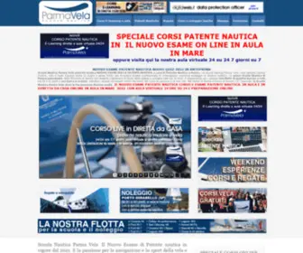 Parmavela.com(Scuola Nautica Parma Vela Parma Vela Plus Corsi Patenti Nautiche Noleggi in barca a vela Yacht Club Parma Vela Corsi Vela Patenti Nautiche Noleggi in barca a vela) Screenshot