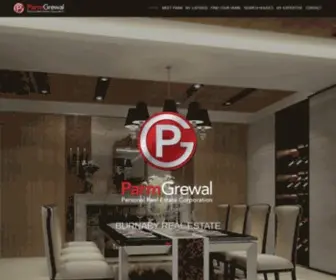 ParmGrewal.com(Parm Grewal PREC Burnaby Real Estate) Screenshot