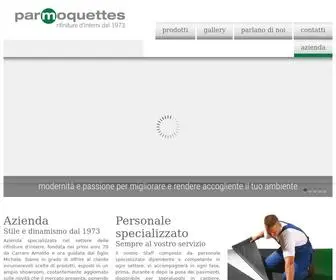 Parmoquettes.it(Pavimenti in legno) Screenshot