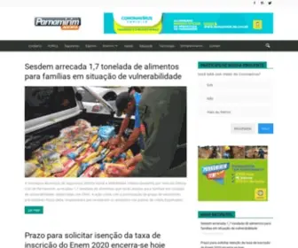 Parnamirimagora.com.br(Parnamirim Agora) Screenshot