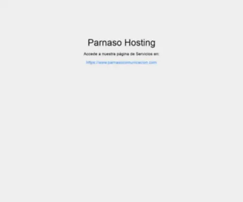 Parnasohosting.com(Hosting) Screenshot