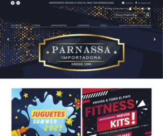 Parnassa.com.ar(Parnassa Importadora) Screenshot