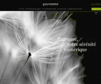 Parnasse.fr(Le service Parnasse) Screenshot