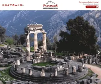 Parnassosdelphi.com(Parnassos Delphi Hotel) Screenshot