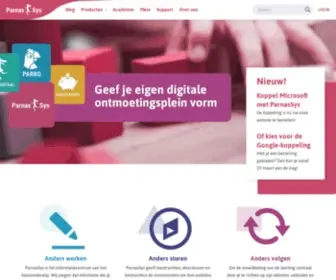Parnassys.nl(ParnasSys is het leerlingadministratie) Screenshot