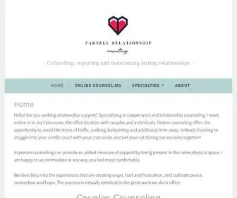 Parnell-Relationship-Consulting.com(Repairing and maintaining lasting relationships) Screenshot