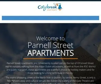 Parnellapartmentsdublin.com(City Break Apartments) Screenshot