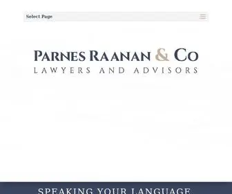 Parnesraanan.com(Our Firm) Screenshot