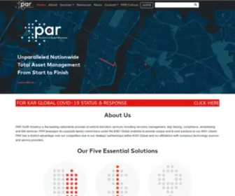Parnorthamerica.com(Partners in Asset Recovery) Screenshot