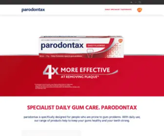 Parodontax.in(Help Protect Your Gums With parodontax) Screenshot