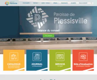 Paroisseplessisville.com(Paroisse de Plessisville) Screenshot