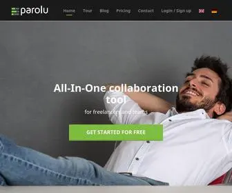 Parolu.io(Parolu is the all) Screenshot