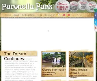 Paronellapark.com.au(Paronella Park) Screenshot