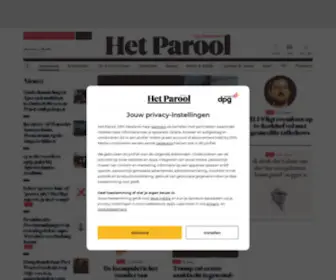 Parool.nl(DPG Media Privacy Gate) Screenshot
