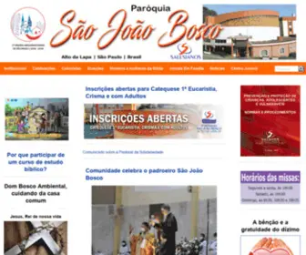 Paroquiadombosco.org.br(Paróquia) Screenshot