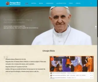 Paroquiammc.org.br(Paróquia Maria Mãe dos Caminhantes) Screenshot