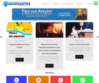 Paroquianavegantes.com.br(Paroquia Nossa Senhora dos Navegantes) Screenshot