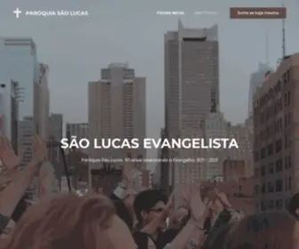 Paroquiasaolucas.com.br(Paróquia são lucas evangelista de carapicuiba) Screenshot