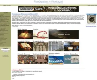 Paroquias.org(Paróquias) Screenshot