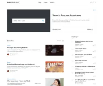 Parpining.xyz(PARPINING MAGAZINE) Screenshot