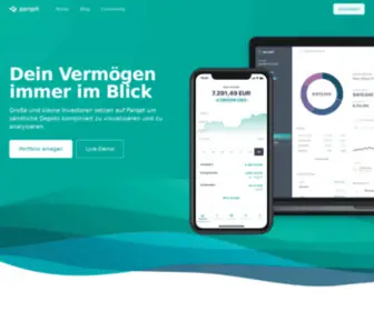 ParqEt.com(Visualisiere deinen weg vermögen aufzubauen) Screenshot