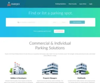 ParqEx.com(Smart Parking Platform by ParqEx) Screenshot