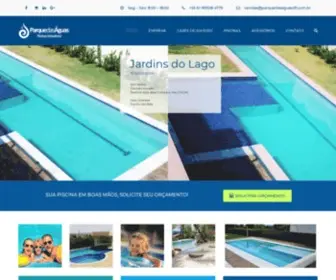 Parquedasaguasdf.com.br(Piscinas Inovadoras) Screenshot