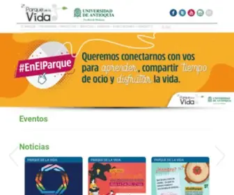 Parquedelavida.co(Parque de la Vida) Screenshot