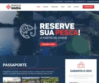 Parquemaeda.com.br(Maeda parque aquático) Screenshot