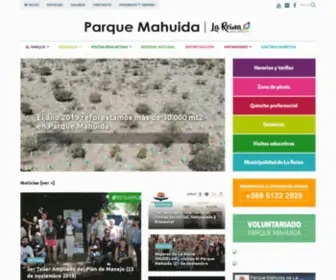 Parquemahuida.cl(Parque Mahuida La Reina) Screenshot