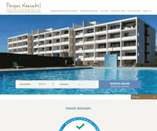 Parquemourabel.com(Parque Mourabel) Screenshot